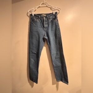 Levi's Women's Wedgie High Rise Jeans - Blue